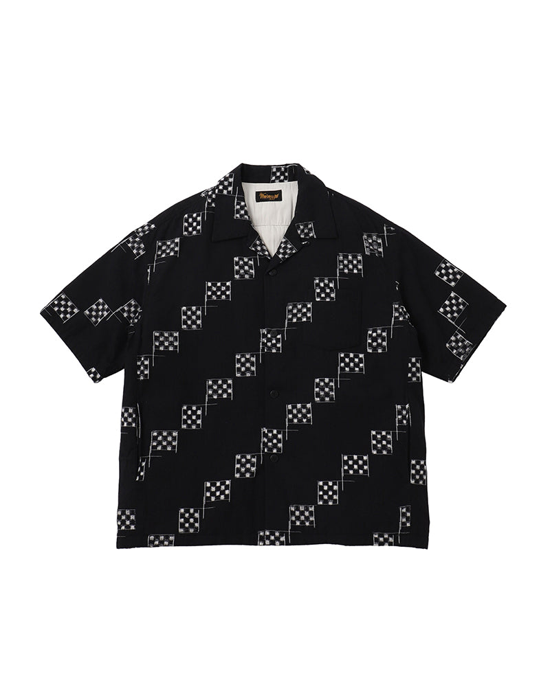 VISVIM MOTORS CLUB / WALLIS DOWN SHIRT S/S KASURI